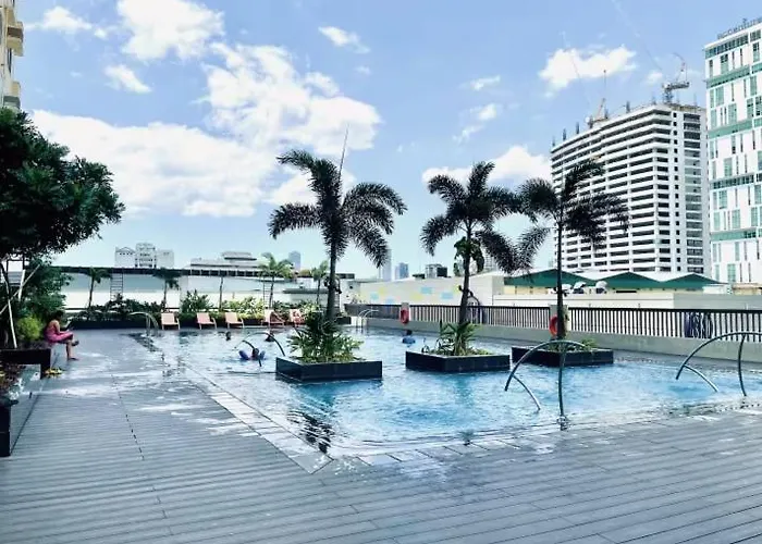 Modern Manhattan Plaza Aesthetic 2br At Araneta Apartment